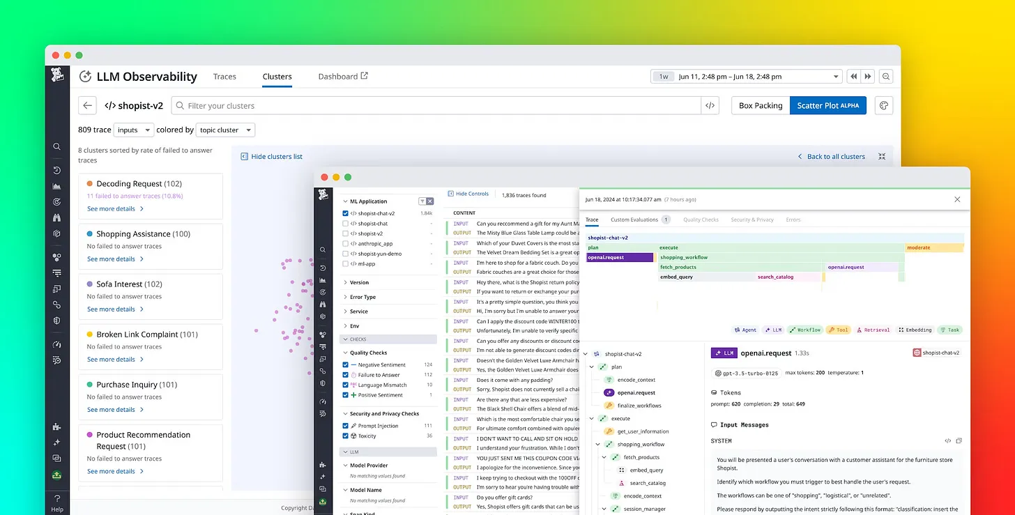 Machine Learning/LLM Observability at Datadog- My PM Internship experience!