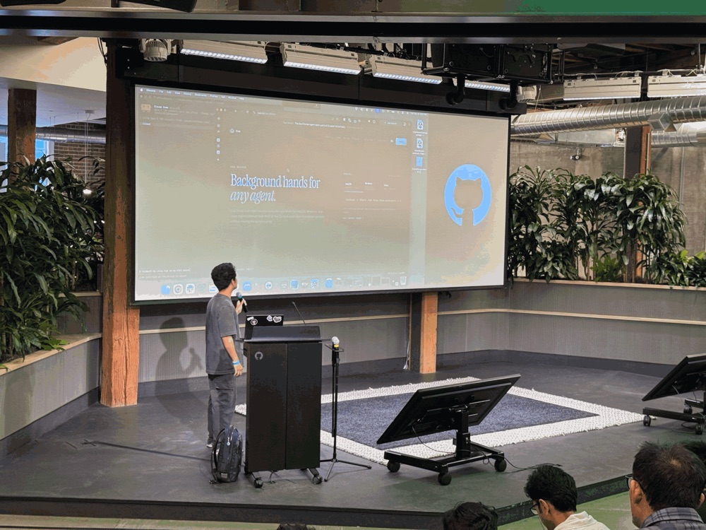 Live demo on stage at Foundry Live Agentic AI Demo Night
